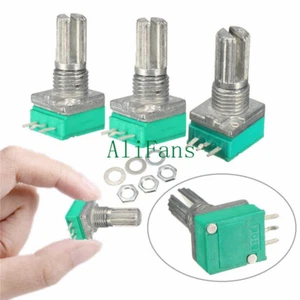 3Pcs 6mm Single Linear B Type10K ohm Rotary Potentiometer New - Picture 1 of 4