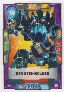 LEGO Nexo Knights Karty kolekcjonerskie Seria 2 - 80 - Kamienny kolos - Złoczyńcy - Zdjęcie 1 z 1