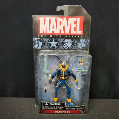 Nueva figura de acción sellada Marvel Infinite Series Deadpool X-Force azul Foto 1 de 2
