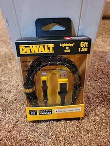 DEWALT DXMA131 1325 DW3 DW Reinforced Braided Cable 6 ft. - Picture 1 of 2