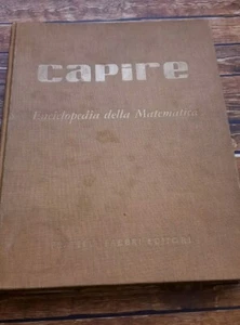 1970 FABBRI EDITORI CAPIRE ENCICLOPEDIA DELLA MATEMATICA LUCIANO CONSIGLIO - Foto 1 di 4