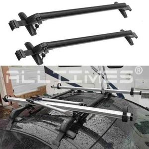 For Hyundai Genesis Coupe Top Roof Rack Cross Bar 43.3" Luggage Carrier w/ Lock - Picture 1 of 17