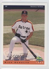 1993 Classic Best Osceola Astros Rich Schulte #19
