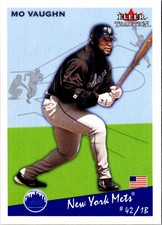 2002 Fleer Tradition Update Mo Vaughn #U261 New York Mets