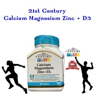 21st Century, Calcium Magnesium Zinc + D3