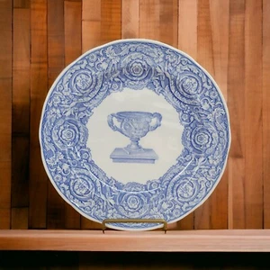 VTG Spode Plate Blue Room Collection "Warwick Vase" Engraved Copper Print 10.5" - Picture 1 of 7