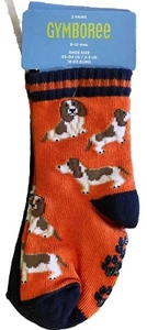 GYMBOREE Cocker Beagle Sock Set DOGS TWO  PAIR Dogs 6 -12 Months - Picture 1 of 4