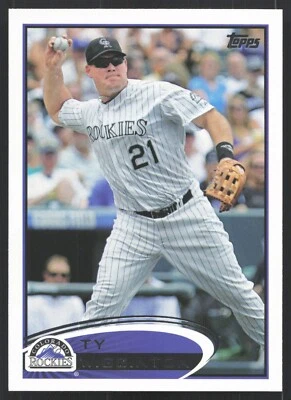 2012 Topps - Ty Wigginton #154 Colorado Rockies - Image 1 of 2
