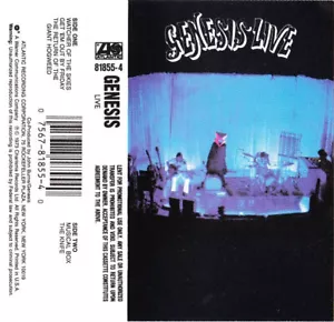 Genesis - Live (Cass, Album, Promo, RE) (Mint (M)) 2594682711 - Picture 1 of 3