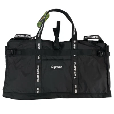Bolso de Mano Supreme Large Haul Negro FW22 Supreme New York 2022 Totalmente Nuevo   Foto 1 de 4
