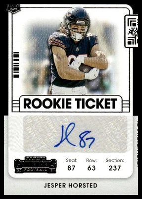 2021 Panini Contenders #284 Jesper Horsted - Image 1 of 2