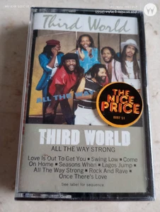 NEW SEALED THIRD WORLD ALL THE WAY STRONG CASSETTE TAPE - Picture 1 of 2