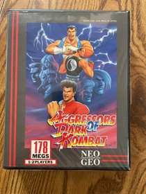 AGGRESSORS OF DARK KOMBAT - SNK NEO GEO NGH AES ~ Euro/US CIB