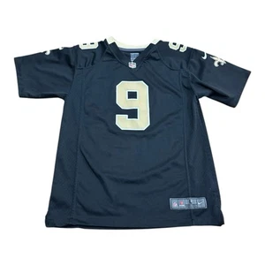 Nike New Orleans Saints Jersey Youth L Drew Brees Black - Picture 1 of 5