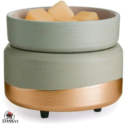 Calentador de fragancia de mesa 2 en 1 Midas - Perfecto para fundidos perfumados y velas Foto 1 de 4