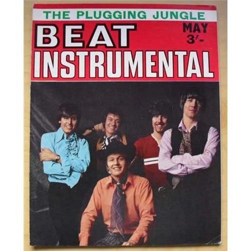 HOLLIES BEAT INSTRUMENTAL MAGAZINE MAY 1968 WITH HOLLIES COVER with more inside  - Image 1 of 2
