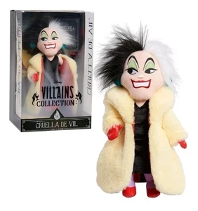 NWT Disney Cruella Da Vil,  Villains Collection 13 inch Plush Toy  - Picture 1 of 4