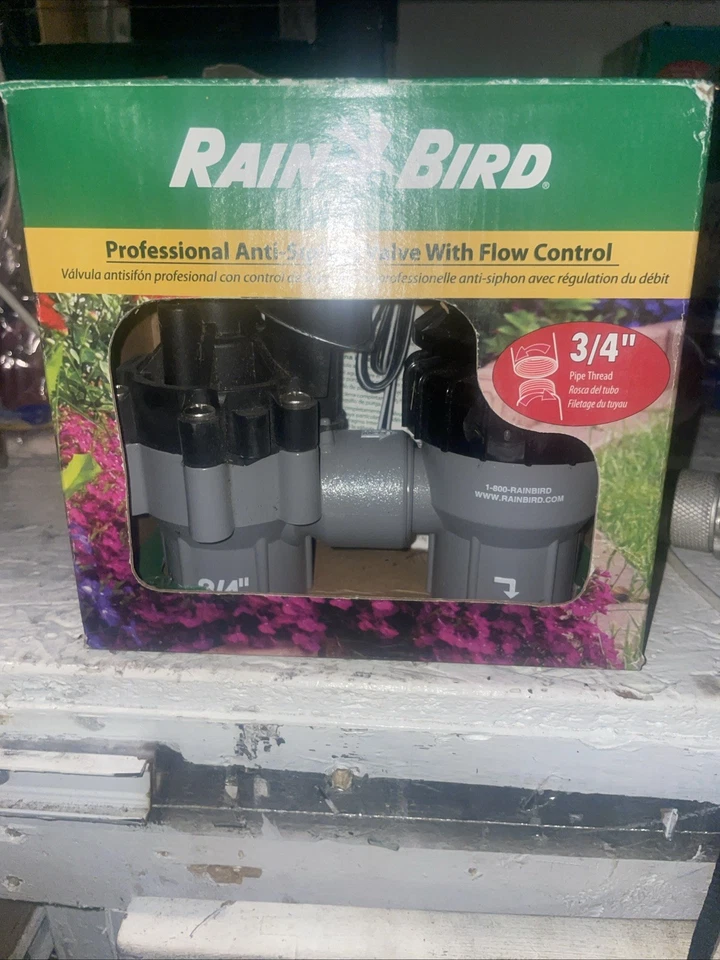 Rain Bird 3/4" Anti-siphon Irrigation Valve Flow Control - DAS-075 - Image 1 of 1