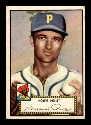 1952 Topps #63 Howie Pollet Very Good HOF-10001694 - Image 1 of 2