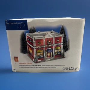 Department 56 Lionel Electric Train Shop 1998 Weihnachtsdorf 54947 EUC funktioniert - Bild 1 von 15