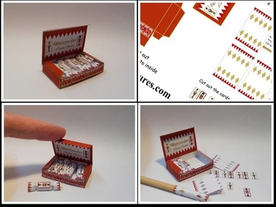 dolls house printie kit Christmas Crackers - Nutcracker - Image 1 of 4