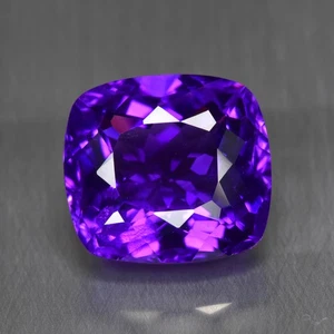 16.56Ct Cushion_Significant Unheated AAA+ Vivid Purple Amethyst _Bolivia - Picture 1 of 1