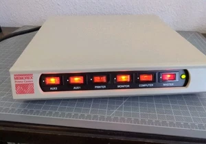 Vintage Computer Memorex Power Center, Surge Suppressor TVSS1449, PC-006-1 - Picture 1 of 13