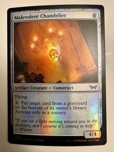 Malevolent Chandelier - FOIL - Duskmourn - Magic the Gathering DSK - Picture 1 of 1