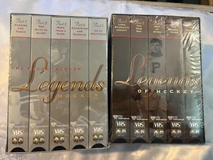 Legends of Hockey - sealed VHS set - 10 tapes - Seasons 1 and 2 - Picture 1 of 6