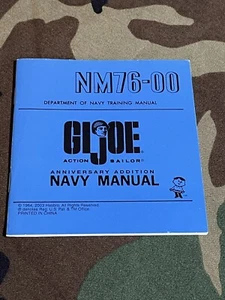1964 - 2003 Hasbro GI JOE Anniversary Edition MARINEHANDBUCH - FM76-00 - Bild 1 von 3