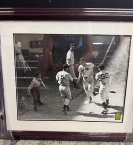 Ted Williams Autographed Framed photo 26"x21" (Williams #9 TW9 HOLOGRAM COA ) - Picture 1 of 6