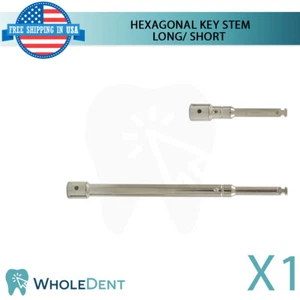 Mini tornillo dental de ortodoncia herramienta conductora de vástago hexagonal Morelli corto/largo - Imagen 1 de 5