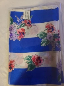Jacqueline Ferrar Signed Multi Color Design 100% Silk Rectangle Scarf 52"x10" - Picture 1 of 6