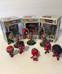 Deadpool Funko Lot X-Men #20 X-Force #111 and Red #20 Marvel Ryan Reynolds - Picture 1 of 9