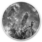 2 x Vinyl Stickers 7.5cm (bw) - Awesome Space Nebula NASA  #38078