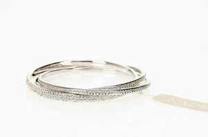 NADRI Intertwined Crystal set of 3 Bangle 146511 - Picture 1 of 4