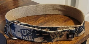 John Cena Approved Belt WWE Wrestling U Can’t See Me Give Up Blue Tan Size 8 Kid - Picture 1 of 3
