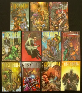 ARCANUM #1 1A 2 3 3A 4 4A 5 6 7 8 komplette Serie + Varianten - 11 Bücher (Bild 1997) - Bild 1 von 7