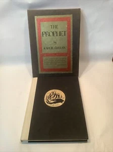 Kahlil Gibran The Prophet 1969 Deluxe Edition Alfred Knoff Illustrated Slip Case - Picture 1 of 9
