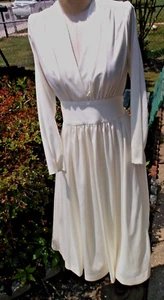 ABITO VINTAGE ANNI 70 HENRY SIMON TAGLIA 8 - Foto 1 di 4