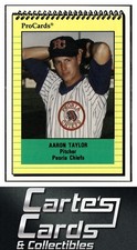 Aaron Taylor 1991 ProCards #1343  Peoria Chiefs