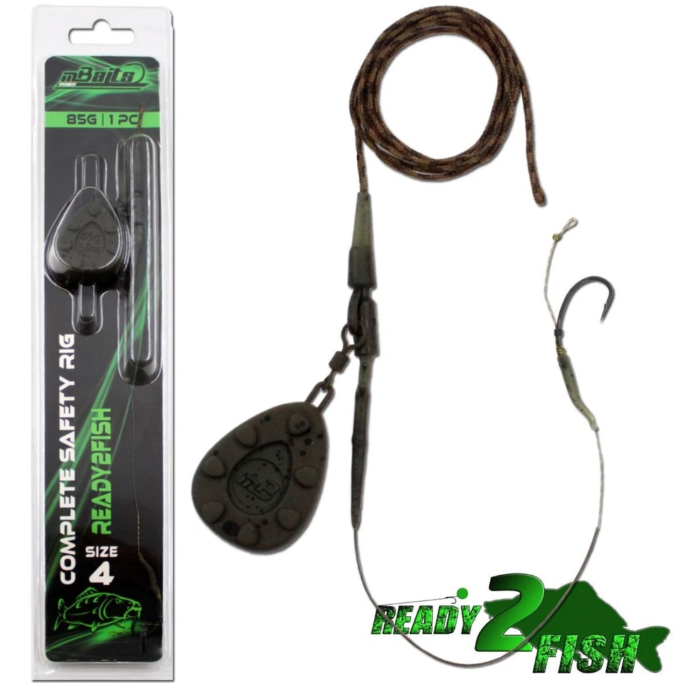 Angel Berger Ready2fish Complete Safety Rig Karpfenmontage Carptackle