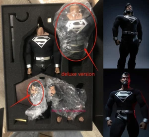 SSR Toys SSR003 Comic Black Superman Deluxe Ver. 1/6 Scale Action Figure INSTOCK - Picture 1 of 8