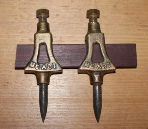 Antique Trammell Points Brass with Steel Points – MCA07 - Picture 1 of 2