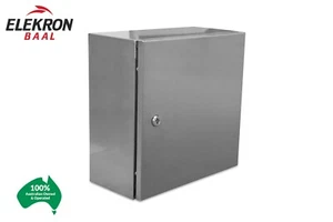 316 stainless Steel Electrical Enclosure Box Switchboard 500HX500WX250D IP66 - Picture 1 of 7