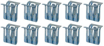 ¡10 CLIPS DE RETENCIÓN DE VENTILACIÓN DE CAPUCHA NUEVOS! PARA SILVERADO COLORADO SIERRA YUKON TAHOE ETC Foto 1 de 2