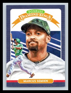 Marcus Semien  2020 Donruss   #10   DK Oakland Athletics