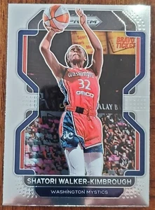 2022 PANINI PRIZM WNBA SHATORI WALKER-KIMBROUGH WASHINGTON MYSTICS CARD #54 NM - Picture 1 of 2