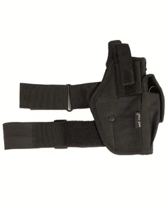 Funda para piernas "SWAT" negra, funda para pistolas EE. UU., funda para armas -NUEVA- - Imagen 1 de 1