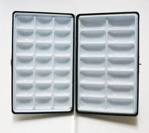Makeup Artist Lipsticks Stick Foundation Cosmetic Palette Empty Cases Black - Picture 1 of 8
